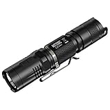 Nitecore MT20C 5-Mode Cree XP-G2 460 lm LED Flashlight, Black, Left/Right