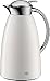 Alfi Gusto 1.0 L Glass Vacuum Lacquered Metal Thermal Dispenser Carafe, White, 10.8x 6.6x 5.9 (AG1900WH2)