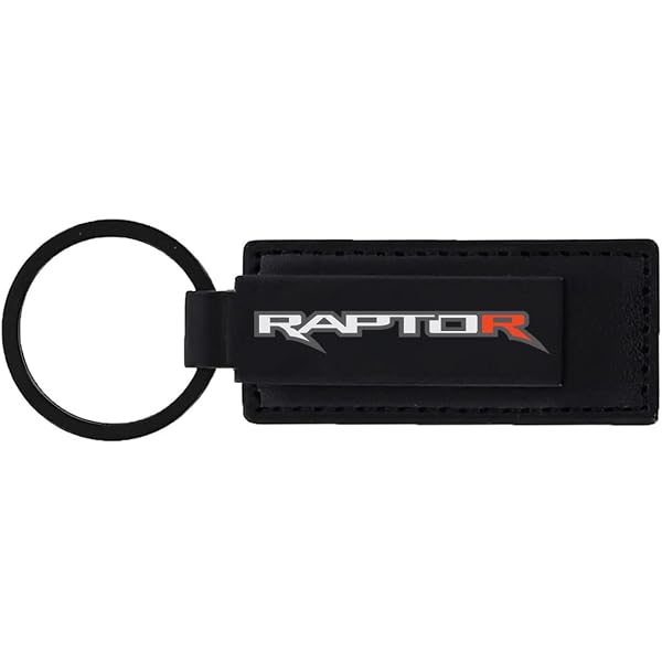 Leather Key Chain AU-TOMOTIVE GOLD Ford Raptor Key Chain - Black Carbon ...