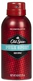 Old Spice Red Zone Body Spray, Pure Sport, 4 oz (Quantity of 5)