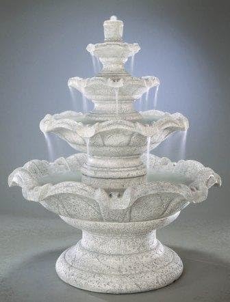 Quattro Classic Tier Outdoor Fountain