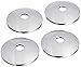 Gibraltar SC-MCW Metal Cymbal Stand Washer 4/Pack,Silver
