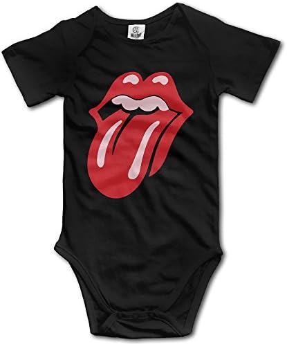 The Rolling Stones Lick Tongue Baby Onesie Outfits