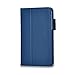 Galaxy Tab 3 Lite 7.0 / Galaxy Tab E Lite 7.0 Case - SHEROX Premium Folio Leather Case for Samsung Galaxy Tab 3 Lite 7.0 / Galaxy Tab E Lite 7.0 Inch Tablet, With Stylus Touch Pen (Dark Blue)