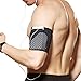 Ailzos Sports Running Armband,Lightweight All Purpose Sport Bag Arm Band Strap Holder Pouch Comfortable Phone Armband Sleeve for Exercise Workout Fits iPhone,Samsung Galaxy S9/S8/S7,Sony,LG,(Black,M)