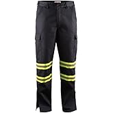 Premium High Visibility Safety Work Pant with Leg Zipper