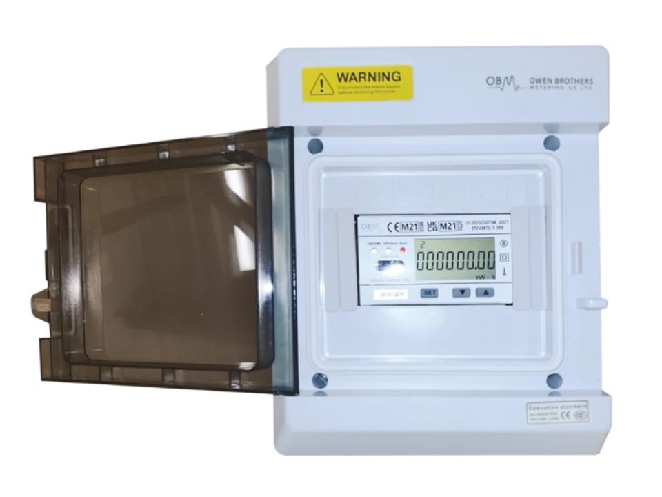 Owen Brothers Metering OB418 100AMP MID Multi-Function RS485 Modbus Electric Meter in Enclosure