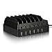 NEXGADGET Detachable Universal 6-Port USB Charging Station Desktop Charging Stand Organizer Fits most USB-Charged Devices