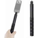 47.2" Invisible Selfie Stick for Insta360 X5/X4/GO3 DJI OSMO - Aviation Aluminum 120cm Extension Pole with Auto-Remove 360° T
