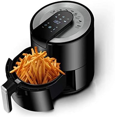 大容量エアフライヤー インテリジェント電気フライ機エアフライヤー家庭用オイルフリー自動大容量エアフライヤー5 5lオイルフリーフライヤーノンスティックコーティングバスケット Actually Cosme Com