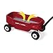 Radio Flyer Deluxe All-Terrain Pathfinder Wagon with Canopy All-terrain air tires for a smooth ride