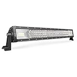 Nilight 32Inch 378W Triple Row 37800LM Flood Spot