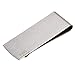 Silver stainless steel Slim Money Clip groomsman gift MC1016 One Size Silver