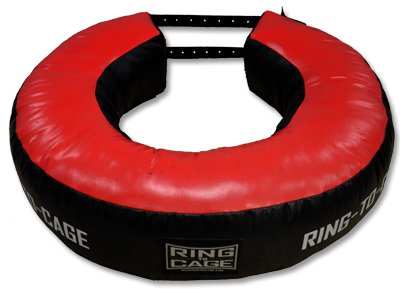 Ring to Cage Uppercut Ring Donut for Heavy Punching Bags - Unfilled, Durable 22oz Vinyl for Stable Uppercut Training