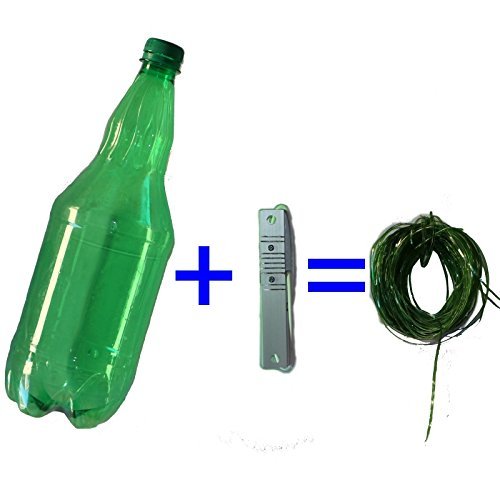 v.2 Plastic Bottle Cutter Tool - get Free Rope & Thermoshrink Band from wasted PET bottles