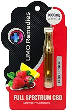 CBD Oil Cartridge 1ml (550mg) Flavor Strawberry Lemonade