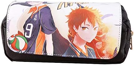 Haikyuu Pencil Cases Youth Fashion Trend Stationery Bag Pencil Case (Color : A01, Size : 21 X 10 X 7.5cm)