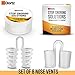 Anti Snoring by Dortz - Stop Snoring Nose Vents - Snoring Solution Anti Snore Device - Set of 8 Nasal Dilators with Travel Case - Snore Stopper