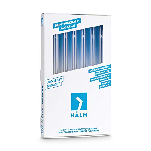 HALM Glasstrohhalme Set Prost Edition International in 6 verschiedenen Sprachen Cheers Santé Salud Cin-Cin… – Bild 4