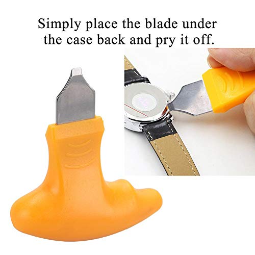 Vruping Watch Back Case Opener, Watchmaker Watch Battery Removal Change Jewelers Remover Watch Pry Repair Tool Knife Watchmaker Repair Tool - Thumbnail 6