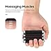 Hand Therapy Stress Roller, Fidget Finger Muscle Squeeze Massager Resistance Strength Roller Trainers, ADHD Focus Anxiety Stress Relief Boredom Killing Time Palm Spinning Toys , Black