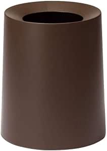 LAGITON Minimalismo Redonda Contenedor De Basura,plástico Cubo De