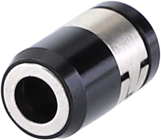 Weisfe78 1 Pc 21mm Bit Magnetizer Ring Screwdriver Bit Drive Holder For 1/4"(6.35mm) hex screwdriver and powrer bits - Removable Magnetizer Ring Magnetic Steel