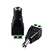 5.5mm x 2.1mm DC Power Connector, Conwork 10-Pack 2.1mm x 5.5mm DC Plug for Led Strip CCTV Camera 1-38V Extension Cable -5 Male & 5 Female