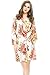 Bridesmaids Robes Floral Wedding Bride by Endless Envy (White)