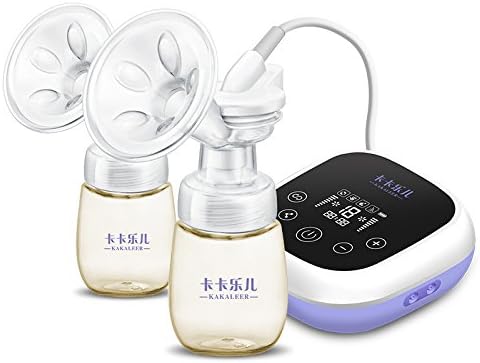 GAOYY Electric Breast Pump Bilateral Automatic Massage Breast Pumping Device Intelligent Silent Suction,White