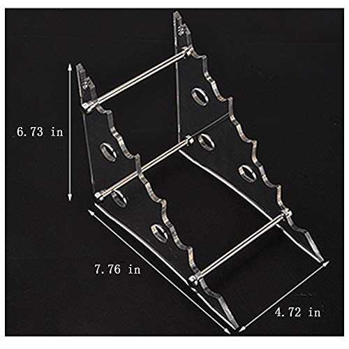 Knife Display Stand Arcylic (6.7×7.7 in) 2 Pcs - Thumbnail 3