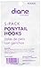 Diane D6800 Ponytail Hooks 5-pack