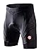 Eco-daily Men's Cycling Shorts Padded Bicycle Riding Half Pants Bike Biking Cycle Tights