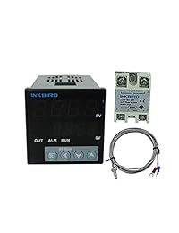 Inkbird ITC 106VH PID, controlador termostato de temperatura, Fahrenheit y centígrados, 100ACV a 240ACV para Sous Vide, elaboración casera, horno e incubadora