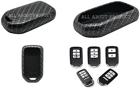 Remote Key Fob case cover for Honda 2 3 4 5 Button Spirior HR-V CRV Crider Accord 9th Jade Odyssey Elysion (CARBON FIBER)