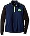 Helly-Hansen Men's HH Active Flow 1/2 Zip Long Sleeve Base Layer Shirt, Evening Blue, Large