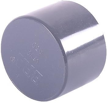 6" Plain PVC End Cap for Imperial Pressure Pipe (168.3mm outside diameter)