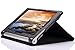 MoKo Lenovo Yoga 10 / Yoga 10 HD+ Folio Case - Premium Leather Cover Case for Lenovo Yoga Tablet 10.1 - Inch / HD+ Android 4.3 Jelly Bean Tablet, BLACK (With Smart Cover Auto Wake / Sleep)