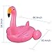 Flamingo Pool Float, PACKGOUT Pink Giant Inflatable Flamingo Pool Raft Toys with Double People Use Of Large Buoyancy