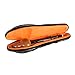 ammoon Chinese Bamboo Hulusi Gourd Cucurbit Handmade Flute Ethnic Musical Instrument Key of C with Case for Beginner Music Lovers