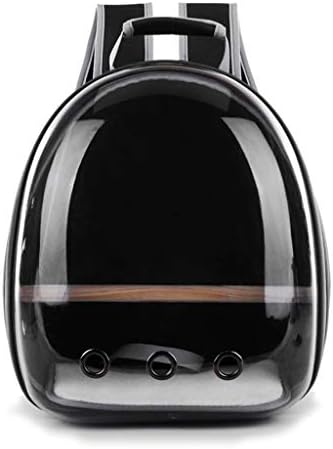 Sidougeri Pet Parrot Carrier Bird Travel Bag Space Capsule Transparent Backpack Breathable 360° Sightseeing