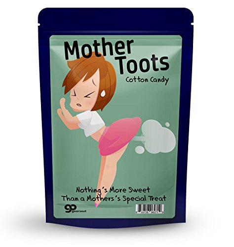 Mother’s Toots Cotton Candy – Funny Cotton Candy Gag Gifts Funny Mother’s Day Gag Gift Stocking Stuffers Mom Farts Pink Cotton Candy Gifts for Mom Humor Fart Gifts White Elephant
