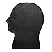 Lequida Brand New Black Latex Rubber Gummi Hood Mask (One Size)