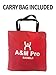 A&M Pro Giant Kid’s Play Parachute Canopy with 16 Handles (12 Feet) Indoor & Outdoor Games and Exercise Toy | Promote Teamwork, Fitness, Social Bonding | Ages 3+