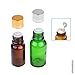 Kare & Kind Refillable Essential Oil Bottle Kit - Includes: 16x Multi-Size Essential Oil Bottles / Jars, 3x Sprayers, 16x Caps, 78x Labels (4 Sizes), 2x Mini Droppers + 1x Mini Funnel for Easy Filling