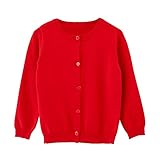 Zhuannian Little Girls Solid Cardigan Sweaters