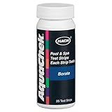 25) NEW AQUACHEK 562012 Pro Swimming Pool Spa Hot Tub Borate Water Test Strips