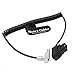 Alvin's Cables 2 Pin Male Right Angle to Anton Bauer D TAP Coiled Power Cable for Teradek ARRI