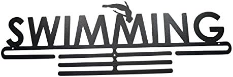 Ohio Fitness Garage Swimming - Medal Hanger - Ribbon Holder - Display Sports Awards on Shelf Rack