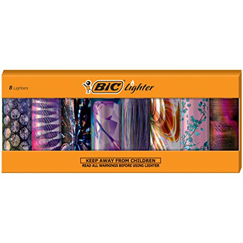 BIC Special Edition Night Out Series Lighters, Set of 8 Lighters